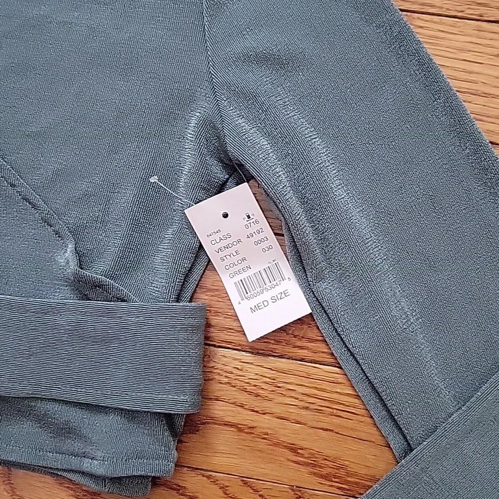 NWT PacSun Teal Wrap Top - Picture 4 of 6